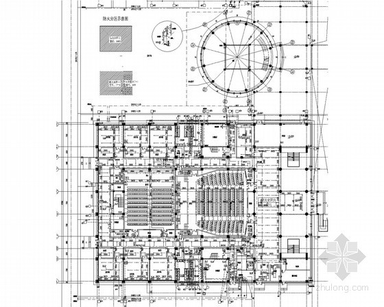 学校会议中心建筑施工图资料下载-[江苏]会议中心给排水消防施工图