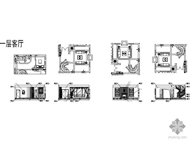 [新加坡]二层别墅室内设计图_2