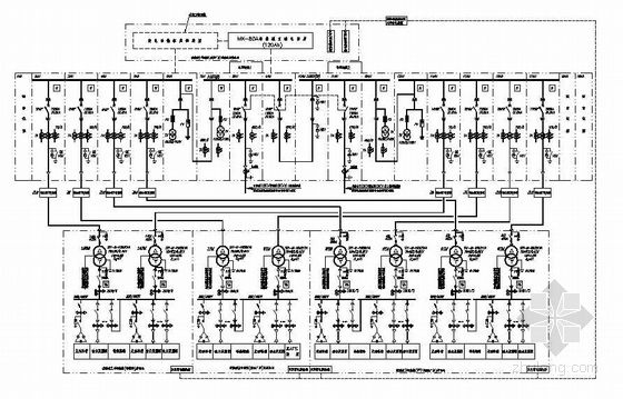 供电工程系统规划图资料下载-供电系统接线原理图
