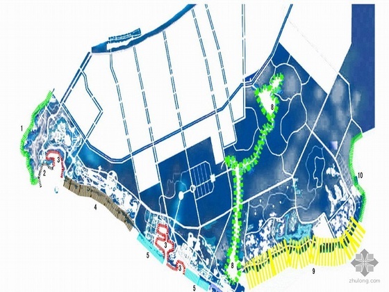 城市规划国际竞赛文本资料下载-北海银滩某国际竞赛设计方案文本