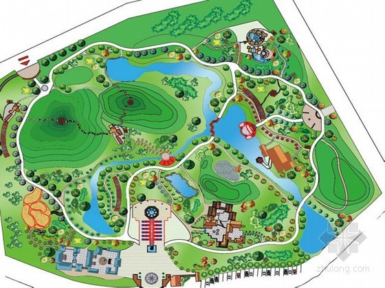 植物工厂主题公园设计图资料下载-[云南]主题公园概念规划设计