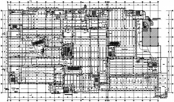 自动喷水dwg资料下载-[重庆]高层商业楼给排水工程改造施工图纸（含大空间主动喷水灭火系统）