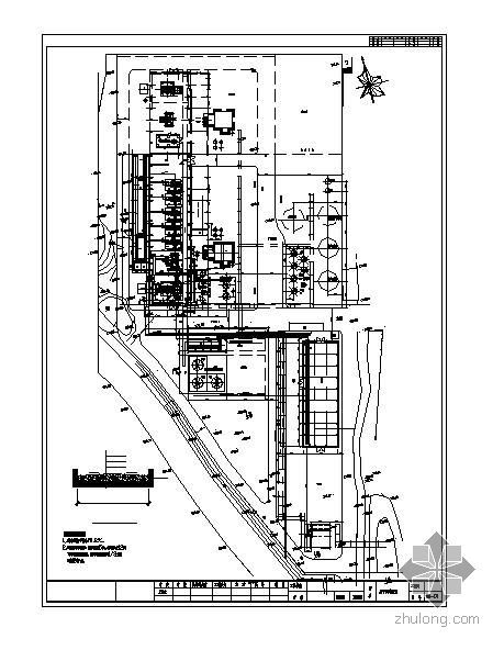 厂区综合管线图资料下载-某厂给排水及消防综合管线图纸