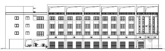 报建图CAD资料下载-某批发市场报建扩初图