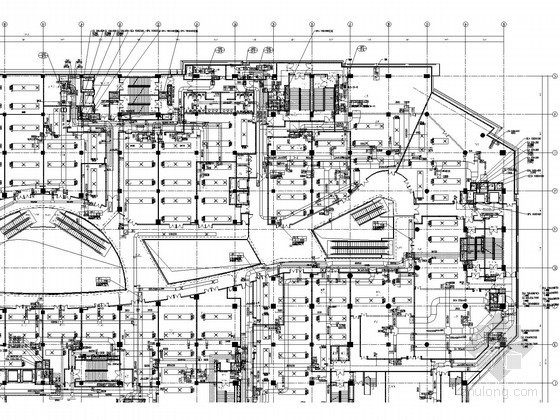 城市小型综合体设计资料下载-[宁波]大型城市综合体空调通风施工图纸150张(购物中心 超市)