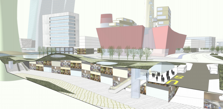 [广东]广州国际金融城城市景观规划设计 C-4 效果图