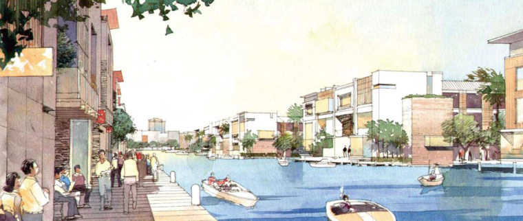 [海南]三亚清水湖整体城市规划设计（湿地，文化，可持续性）A-3 效果图