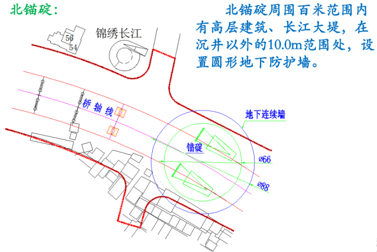 安庆长江大桥上部3资料下载-长江大桥三塔四跨悬索桥施工技术