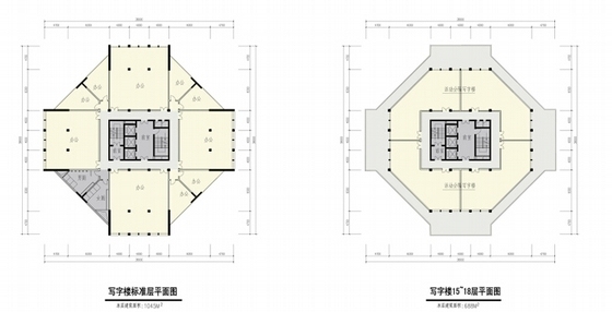 [安徽]简欧风格高层安置区建筑设计方案文本-简欧风格高层安置区建筑设计方案平面图