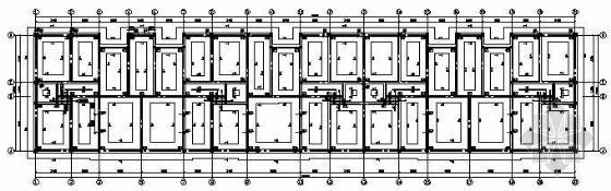 5层砖混住宅楼施工结构图资料下载-某公司六层砖混住宅楼结构图纸