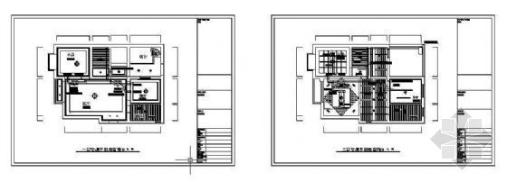 礼堂中央空调设计图纸资料下载-某咖啡城中央空调设计图纸