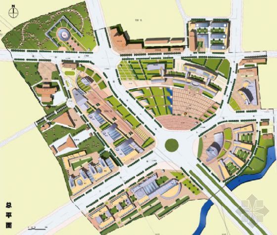 城市标识设计方案资料下载-宁波镇海入口城市设计方案