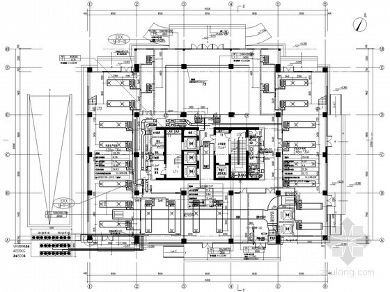 宿舍空调施工图全套资料下载-[上海]产品研发生产基地空调通风全套施工图（5栋建筑）