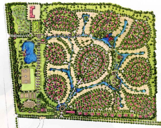 中式高档住宅区景观设计资料下载-[北京]高档住宅区环境景观设计方案