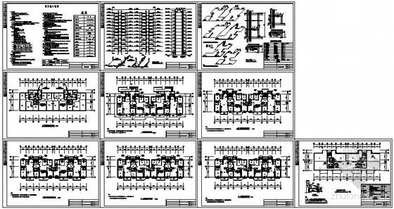 10层陕西建筑全套图纸资料下载-陕西某小高层建筑采暖设计全套图纸
