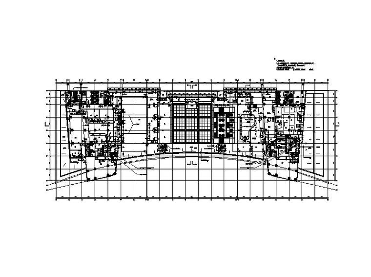 [南京]38层超高塔式酒店商业综合体建建筑图-超高层框架结构塔式酒店商业综合体建筑施工图