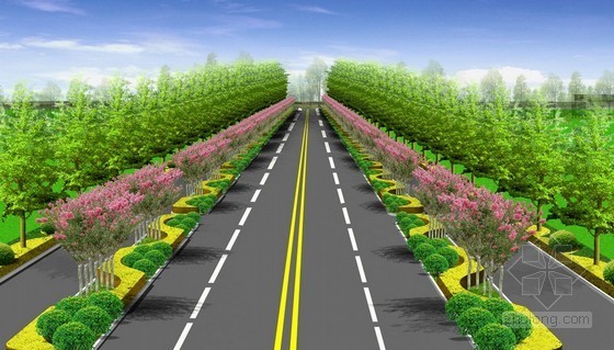 景观标书技术标资料下载-[哈尔滨]道路景观绿化工程施工投标文件(技术标)