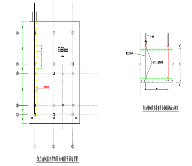 经济开发区科技产业孵化园工程施工组织设计(175页，附图)-剪力墙钢筋的锚固