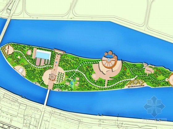 绿心公园改造方案资料下载-[宜春]公园景观方案改造设计