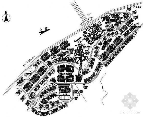 建筑用地规划资料下载-奉节长江大桥建设用地规划方案