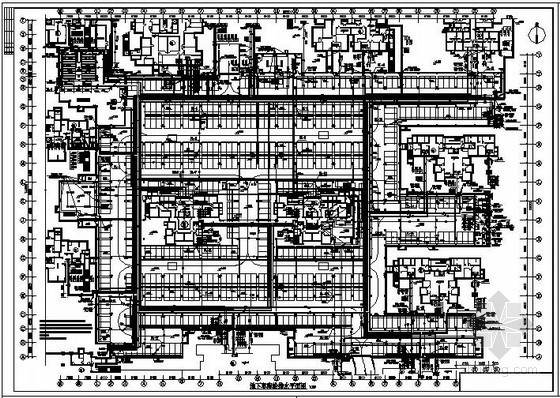 大型地下车库cad资料下载-某特大型地下车库给排水设计施工图