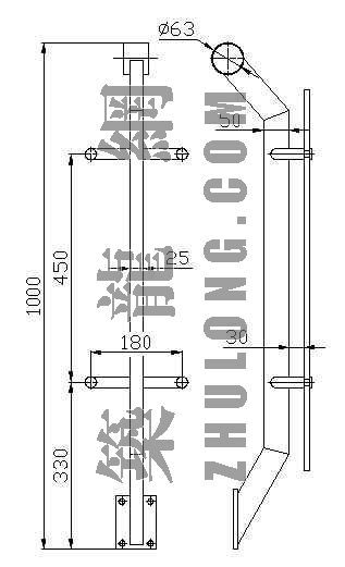 不锈钢扶手栏杆施工方案资料下载-不锈钢点式栏杆扶手2