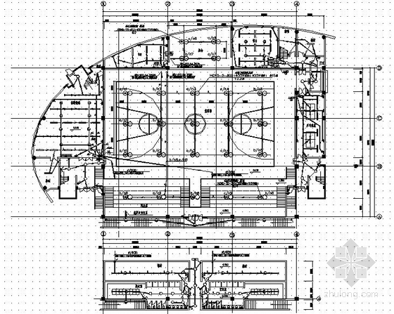 建筑室内照明设计资料下载-某室内球馆电气照明设计