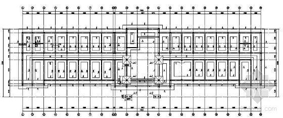 五层办公楼钢结构设计图纸资料下载-某砌体办公楼结构设计图纸