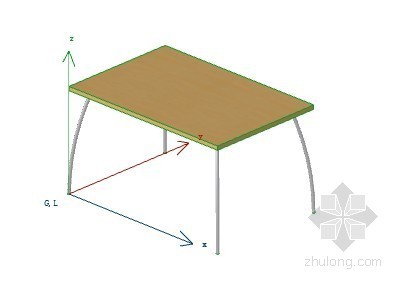 桌子su模型资料下载-花式桌子01