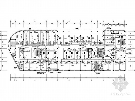 综合大楼cad施工图资料下载-[安徽]医院综合大楼空调通风设计施工图