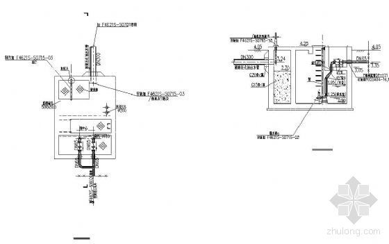 电井安装策划资料下载-污水升压泵井安装图