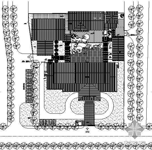 太湖文化论坛cad资料下载-太湖沿岸某会所景观及建筑施工图