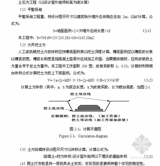 土建控制资料下载-[毕业设计]工程造价控制及土建预算书实例