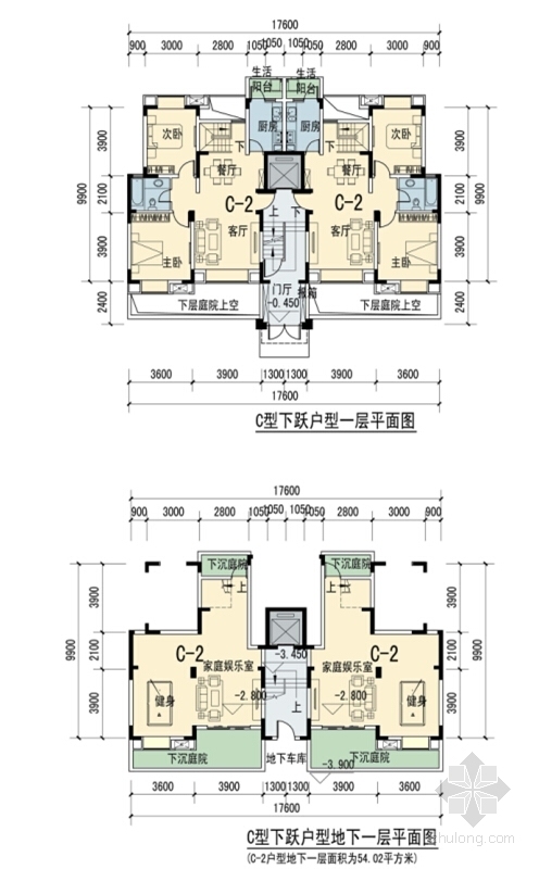 [四川]林盘式高层住宅小区建筑规划设计方案文本（知名建筑设计院）-林盘式高层住宅小区建筑规划平面图