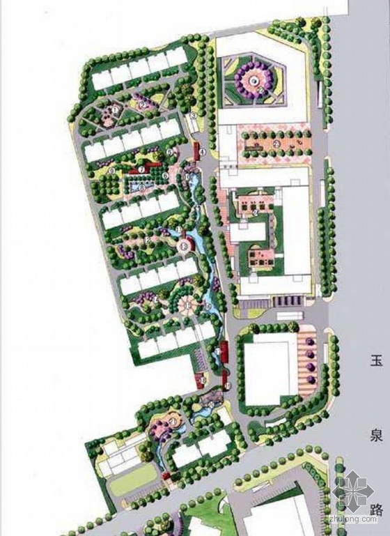 北京某小区景观设计方案资料下载-北京小区景观设计方案文本