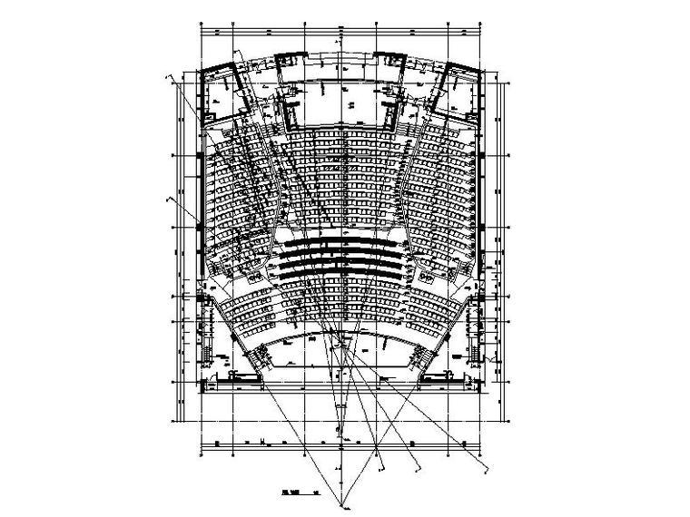 [合集]3套大型多功能文化中心建筑施工图-3套大型多功能文化中心建筑平面图