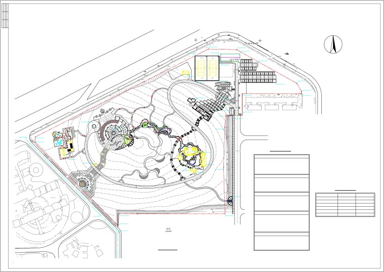 深圳公园CAD资料下载-[深圳]彩田公园园林环境设计施工图