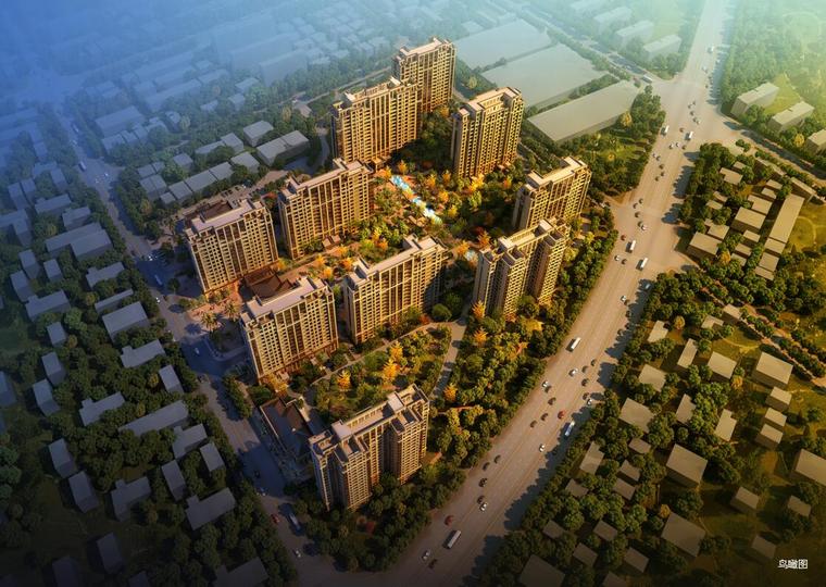 多彩氛围的Arena资料下载-[江苏]江阴澄地​居住区建筑设计文本（PPT+33页）