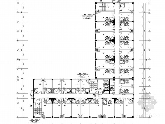 新中式宾馆酒店设计资料下载-[江苏]高层宾馆酒店通风系统设计施工图
