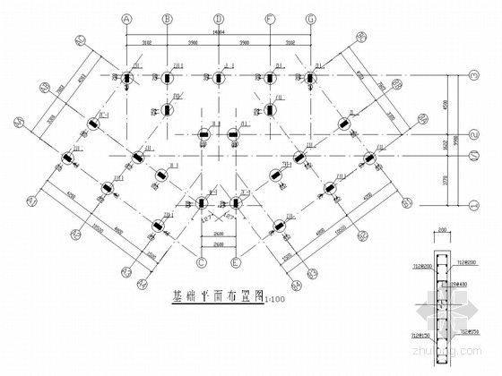 六层框架结构住宅建筑资料下载-[江西]六层框架结构棚户区改造住宅结构施工图