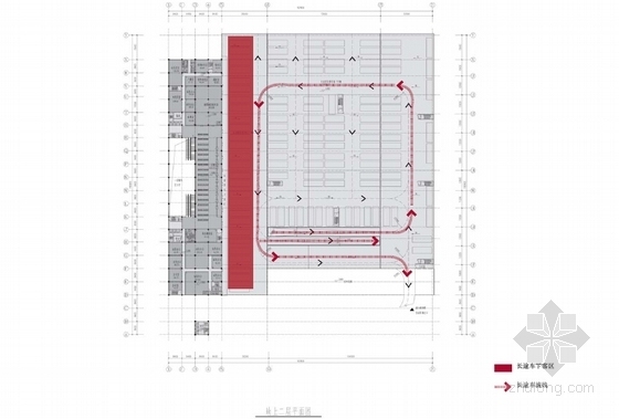 [贵阳]现代简约风格多层客运站规划及建筑设计方案文本（两个方案）-现代简约风格多层客运站分析图