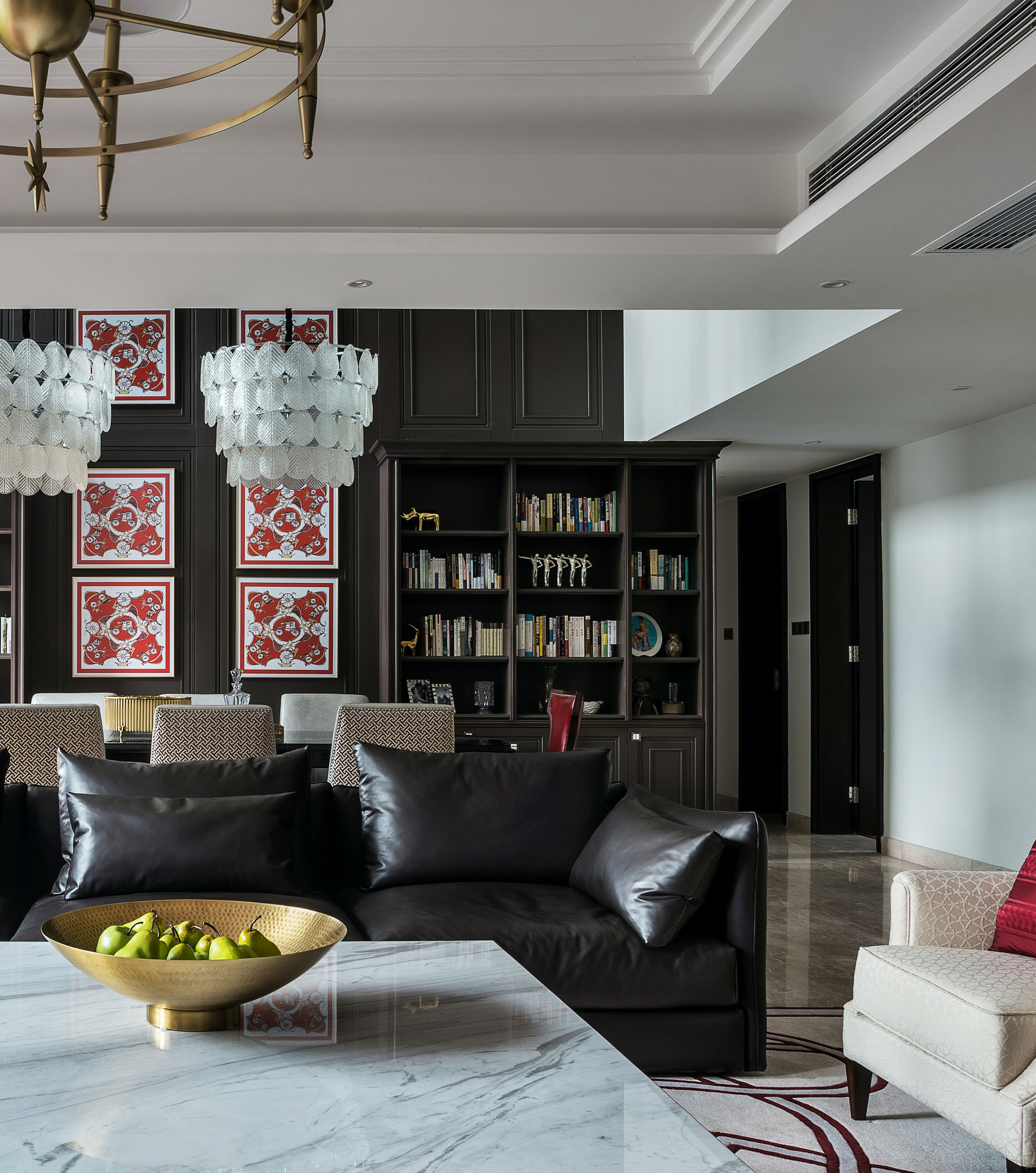 成都平层大宅精装改造-ace谢辉室内定制设计服务机构-家装住宅装修