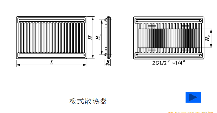 [河北]采暖工程预算(共62页)-板式散热器