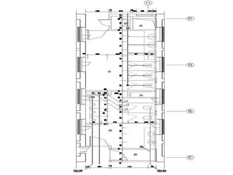 150米超高层办公楼车库资料下载-办公为主的超高层建筑给排水系统图