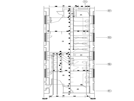 超高层建筑排水资料下载-办公为主的超高层建筑给排水系统图