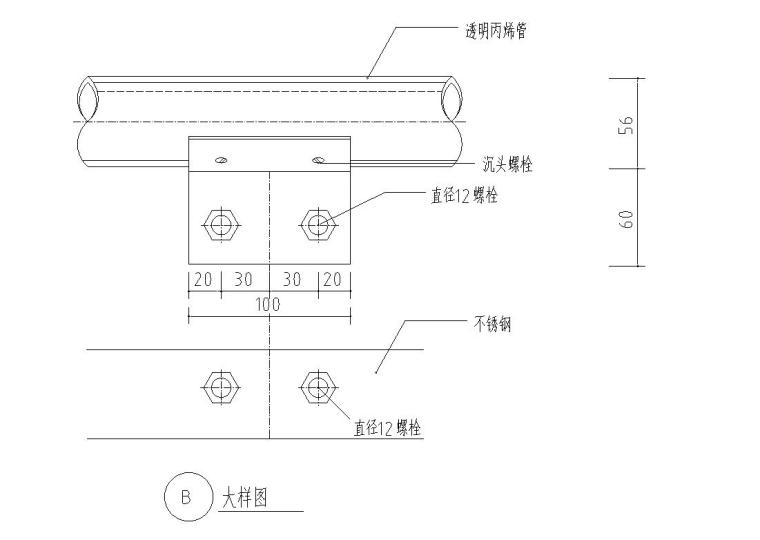 161个CAD建筑常用欧式铁画大样图-节点详图2