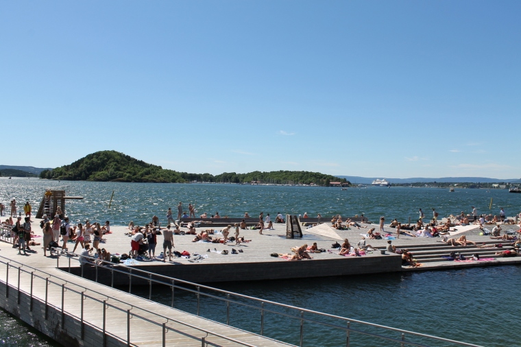 挪威奥斯陆歌剧院设计资料下载-挪威漂浮公园