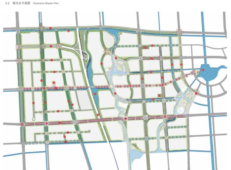 场地道路剖面图资料下载-[江苏]科技产业园道路景观方案设计文本（PDF+559页）