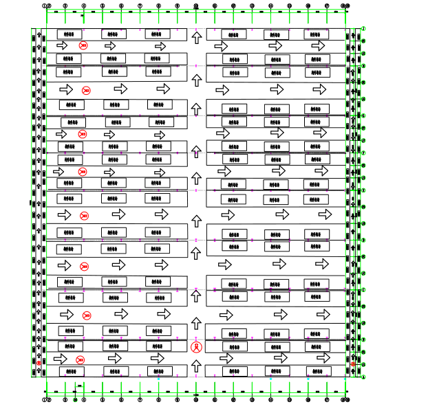 [南京]门式轻钢结构柴油机厂房项目施工组织设计技术标（220页）-施工总平面图