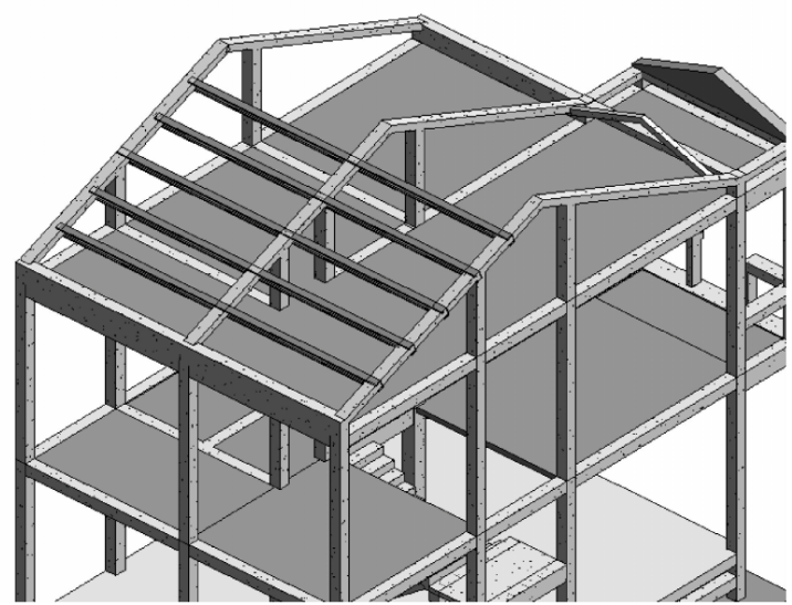 Revit结构建模之钢筋资料下载-Revit教程-结构钢筋混泥土别墅教程